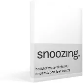 Snoozing badstof waterdicht PU onderslopen (set van 2)
