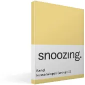 Snoozing flanel kussenslopen (set van 2)