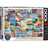 Eurographics Globetrotter Beaches Puzzel (1000 stukjes)