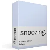 Snoozing katoen-satijn laken