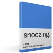 Snoozing katoen kussenslopen (set van 2)