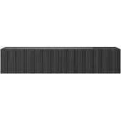 Selsey TV-meubel Vesper | Design hout zwart 140x30x32 cm tv-meubels | NADUVI