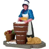 Intratuin Lemax Kerstdorpminiatuur Washerwoman (wasvrouw) H 6,8 Cm