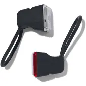 HEMA LED Fietslampjes Zwart - 2 Stuks