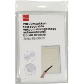 HEMA Vacuümzakken Medium 85x50 - 3 Stuks (transparant)
