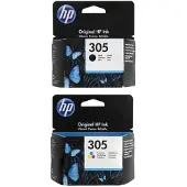 HEMA Cartridge HP 305 zwart/kleur - 2 stuks