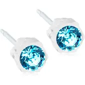 Blomdahl 4mm Aquamarine