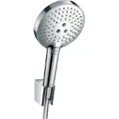 Hansgrohe Raindance Select S 120 3 stralen doucheset met slang 125 cm chroom