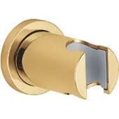 GROHE Rainshower Handdouchehouder - niet verstelbaar - ronde rozet - cool sunrise (goud) 27074gl0