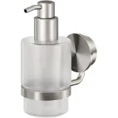 Geesa Zeepdispenser 200 ml Opal RVS geborsteld