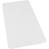 Huismerk Premium Anti-Slip Badmat Wit - 76 x 36 cm