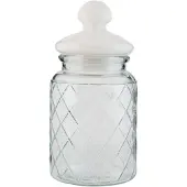 Clayre & Eef Voorraadpot Ø 10x21 cm / 0,8L
