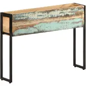 vidaXL Plantenbak 90x20x68 cm massief gerecycled hout