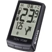 Sigma Eox View 1300-fietscomputer, zwart