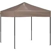 vidaXL Partytent, inklapbaar, taupe, 2x2 meter