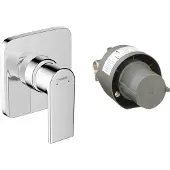 Hansgrohe Vernis Shape - Inbouw douchekraan, met inbouwdeel, chroom 71662000