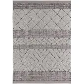 Mint Rugs | Vloerkleed Tim polypropyleen zwart 80x150 cm rechthoekige vloerkleden | NADUVI