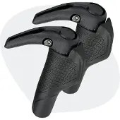 Voltano Handvatten Bar Ends - Zwart - Ergonomisch - Verstelbaar