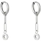 Yehwang Earrings Bolt- Oorbellen-Zilver-