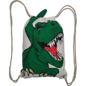 Nature Planet Sporttas Gymtas T-Rex (100% Oeko-Tex gecertifieerd) kinderen