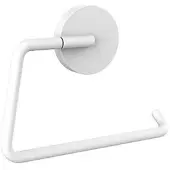Emco Round toiletrolhouder zonder klep 14,4x2,3x10,3cm wit
