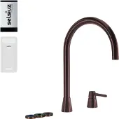 Selsiuz 5-in-1 kokend water kraan met cooler en single boiler koper