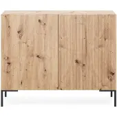 NADUVI Collection Dressoir Lily 2 deurs | NADUVI Collection hout naturel 92x75x38 cm dressoirs | NADUVI
