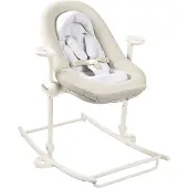 Beaba Sitter Relax Up & Down Plus - 4 Verstelbare Hoogtes - Tem 9 kg / 9 maanden - Inclusief Zitverkleiner - Sea Salt - Wipstoel