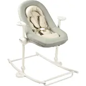 Beaba Sitter Relax Up & Down Plus - 4 Verstelbare Hoogtes - Tem 9 kg / 9 maanden - Inclusief Zitverkleiner - Seagrass - Wipstoel