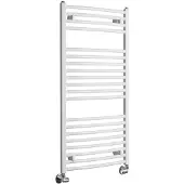 Aqualine Orbit gebogen design radiator 45x96 wit 447Watt