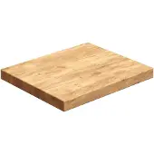 Sjithouse Furniture wastafelblad hout 25x22,5cm urban oak eiken licht