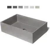 Urbi et Orbi Immissio opbouw wastafel 59x39cm ivoor