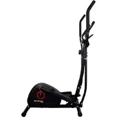 Mobiclinic ATLAS - Crosstrainer - 8 weerstandsniveaus - LCD scherm - Ergonomische handgrepen - Antislip pedalen - Inklapbare elliptische trainer - Tot 100 KG - Weerstand wiel 4KG