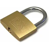 Qlinq Messing Hangslot - 60 mm