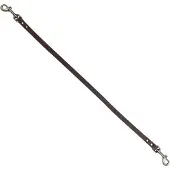 Animal Boulevard Ab30133 - Hals- En Leibanden - Hond - Ab Country Leather Add-a-dog Leiband Bruin-12mmx60cm - Maat: 12mmx60cm - 205356