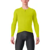 Castelli Fly LS Lange Mouw Jersey Geel || Maat: XL