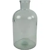 Countryfield vaas - helder/transparant - glasA - apotheker fles - D14 x H27 cm - Vazen