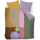 Beddinghouse Dutch Design Dekbedovertrek Collage Multi Satijn-240 x 200 / 220 cm | Lits-Jumeaux