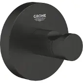 GROHE QuickFix Start - Haak, mat zwart 411732430