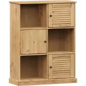 vidaXL Boekenkast VIGO 90x35x114,5 cm massief grenenhout