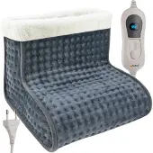 Ruhhy Elektrische Voetenwarmer - Pantoffel - 3 Warmtestanden - Wasbaar