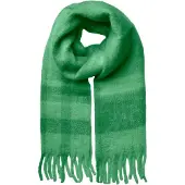 Pieces Sille Long Scarf Fern Green | Groen | Maat: One Size