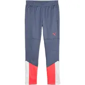 Puma Sportbroek 'individualCUP' grijs / bloedrood / wit