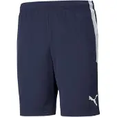 Puma Sportbroek 'TeamLiga' donkerblauw / wit