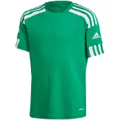 Adidas Performance Junior voetbalshirt Squad 21 groen Sport t-shirt Blauw Jongens/Meisjes Polyester Ronde hals - maat 116