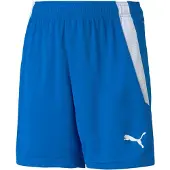 Puma teamLIGA Shorts Jr Unisex Sportbroek - Electric Blue Lemonade-White