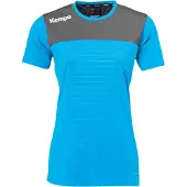 Kempa Emotion 2.0 Short Sleeve T-shirt Blauw,Grijs XL Vrouw