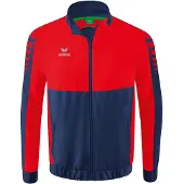 Erima Sportjas navy / lichtrood