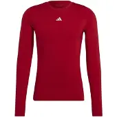 Adidas Functioneel shirt donkerrood / wit