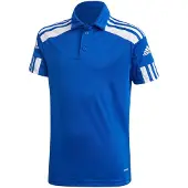 Adidas Squadra 21 Short Sleeve Polo Blauw 13-14 Years Kinderen